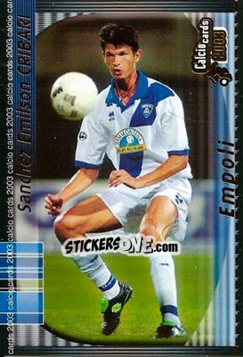 Figurina S. Emilson Cribari - Calcio Cards 2002-2003 - Panini