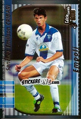 Sticker S. Emilson Cribari - Calcio Cards 2002-2003 n. 47 - Panini
