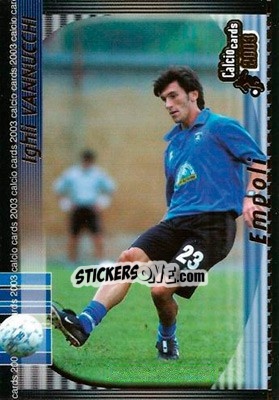 Sticker I. Vannucchi - Calcio Cards 2002-2003 n. 50 - Panini