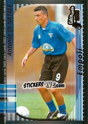 Sticker Antonio Di Natale - Calcio Cards 2002-2003 n. 53 - Panini