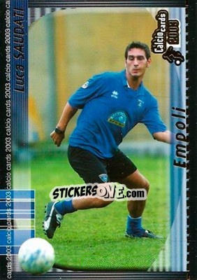 Sticker L. Saudati - Calcio Cards 2002-2003 n. 54 - Panini