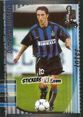 Sticker Domenico Morfeo - Calcio Cards 2002-2003 n. 59 - Panini