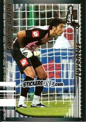 Sticker Gianluigi Buffon - Calcio Cards 2002-2003 n. 64 - Panini