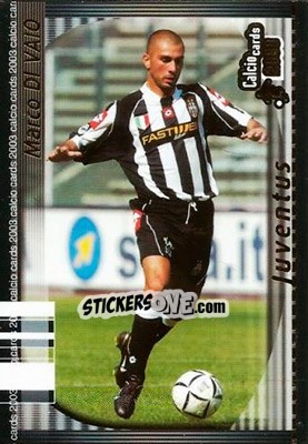 Sticker Marco Di Vaio - Calcio Cards 2002-2003 n. 71 - Panini