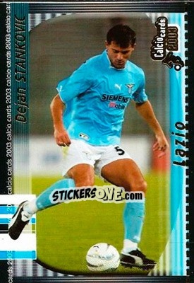 Sticker D. Stankovic - Calcio Cards 2002-2003 n. 77 - Panini