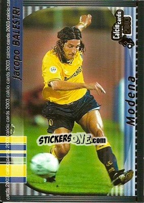 Sticker J. Ballestri - Calcio Cards 2002-2003 n. 92 - Panini
