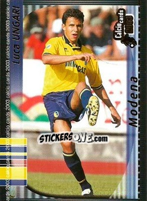 Sticker L. Ungari - Calcio Cards 2002-2003 - Panini