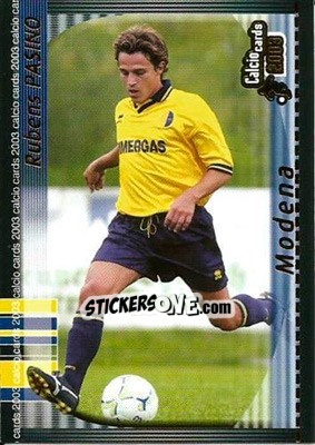 Sticker R. Pasino - Calcio Cards 2002-2003 n. 96 - Panini