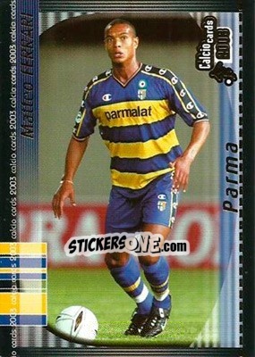 Sticker M. Ferrari - Calcio Cards 2002-2003 n. 101 - Panini