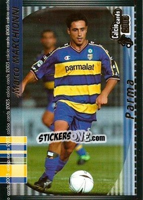 Sticker M. Marchionni - Calcio Cards 2002-2003 n. 103 - Panini