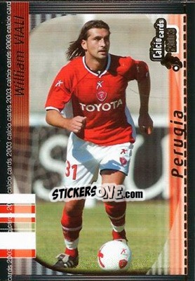 Sticker W. Viali - Calcio Cards 2002-2003 n. 110 - Panini