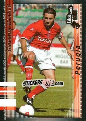 Sticker G. Tedesco - Calcio Cards 2002-2003 n. 113 - Panini
