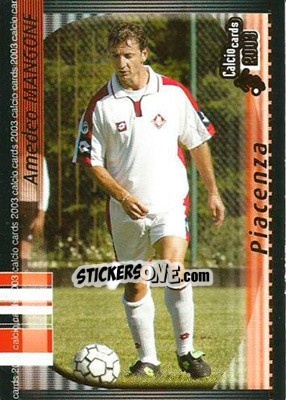 Sticker A. Mangone - Calcio Cards 2002-2003 n. 121 - Panini