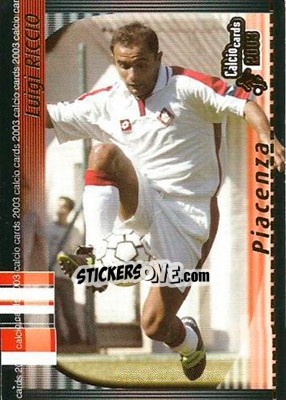 Sticker L. Riccio - Calcio Cards 2002-2003 n. 123 - Panini