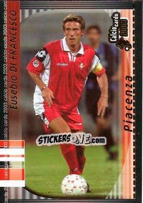 Sticker E. Di Francesco - Calcio Cards 2002-2003 n. 124 - Panini