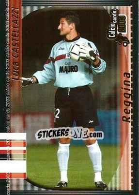 Sticker L. Castelllazzi - Calcio Cards 2002-2003 n. 127 - Panini