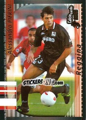 Sticker A. Pierini - Calcio Cards 2002-2003 n. 128 - Panini