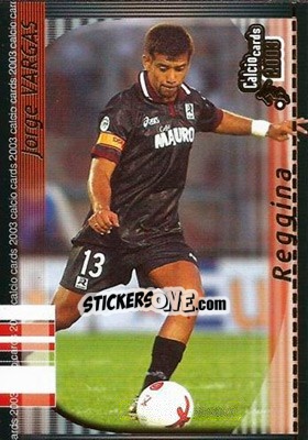 Sticker Jorge Palacios Vargas - Calcio Cards 2002-2003 n. 129 - Panini