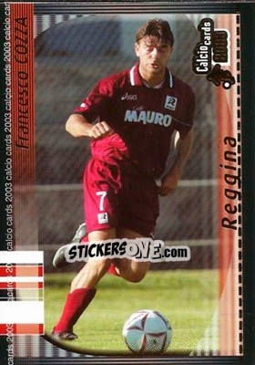 Sticker F. Cozza - Calcio Cards 2002-2003 n. 132 - Panini
