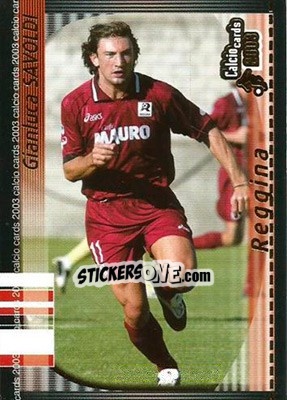 Sticker G. Savoldi - Calcio Cards 2002-2003 n. 134 - Panini