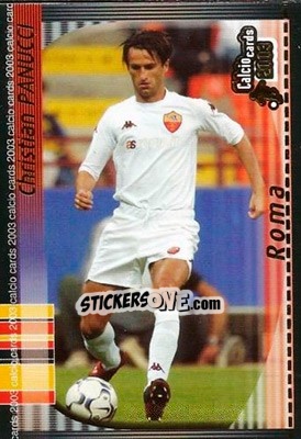 Sticker C. Panucci - Calcio Cards 2002-2003 n. 137 - Panini