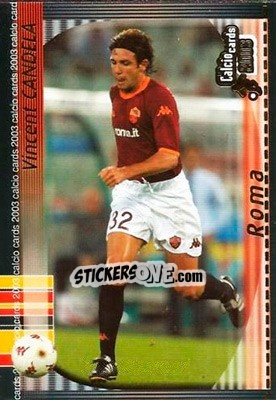 Sticker V. Candela - Calcio Cards 2002-2003 n. 140 - Panini