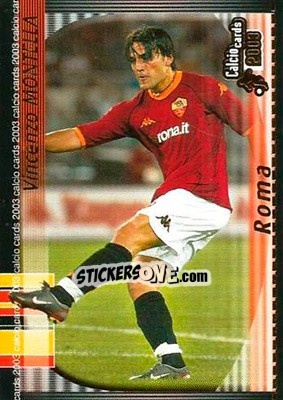 Sticker V. Montella - Calcio Cards 2002-2003 n. 143 - Panini