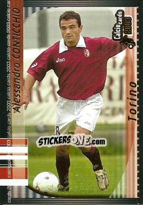 Sticker A. Conticchio - Calcio Cards 2002-2003 n. 150 - Panini