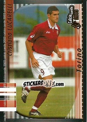Sticker C. Lucarelli - Calcio Cards 2002-2003 n. 152 - Panini