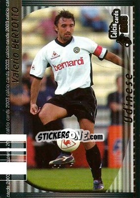 Sticker V. Bertotto - Calcio Cards 2002-2003 - Panini