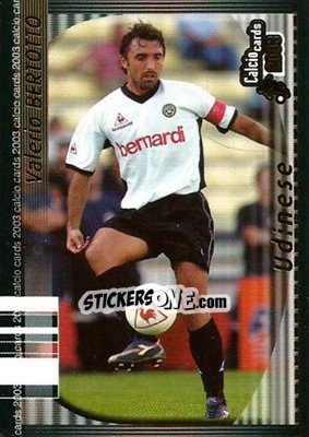 Sticker V. Bertotto - Calcio Cards 2002-2003 n. 157 - Panini