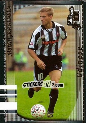 Sticker M. Jorgensen - Calcio Cards 2002-2003 n. 159 - Panini