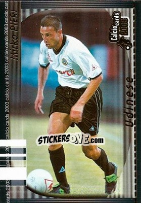 Sticker M. Pieri - Calcio Cards 2002-2003 n. 160 - Panini