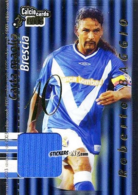 Sticker Roberto Baggio - Calcio Cards 2002-2003 n. CM1 - Panini