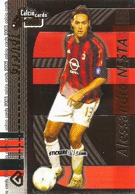 Sticker Nesta - Calcio Cards 2002-2003 n. G5 - Panini