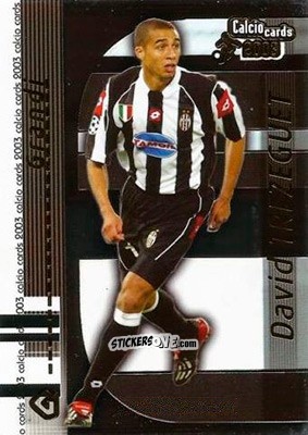 Sticker Trezeguet - Calcio Cards 2002-2003 n. G9 - Panini