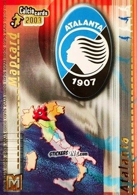 Sticker Atalanta - Calcio Cards 2002-2003 n. M1 - Panini