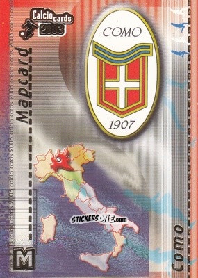 Sticker Como - Calcio Cards 2002-2003 n. M5 - Panini