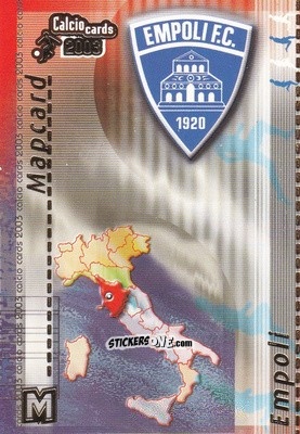 Sticker Empoli - Calcio Cards 2002-2003 n. M6 - Panini