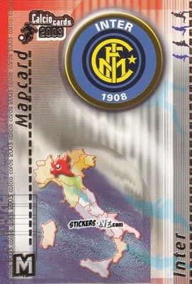 Sticker Inter - Calcio Cards 2002-2003 n. M7 - Panini
