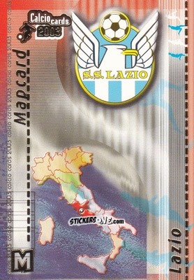 Sticker Lazio - Calcio Cards 2002-2003 n. M9 - Panini