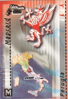 Sticker Perugia - Calcio Cards 2002-2003 n. M13 - Panini