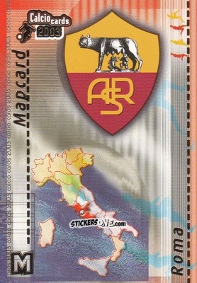 Sticker Roma - Calcio Cards 2002-2003 n. M16 - Panini