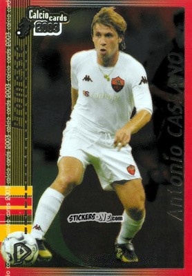 Sticker A. Cassano - Calcio Cards 2002-2003 n. P1 - Panini