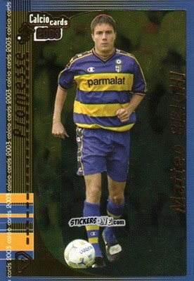 Sticker M. Brighi - Calcio Cards 2002-2003 n. P4 - Panini