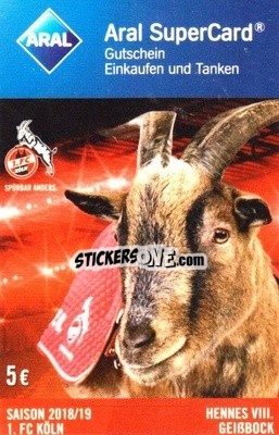 Sticker Hennes VIII Geissbock