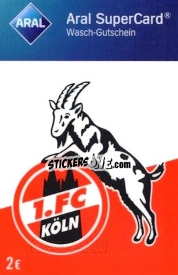 Figurina Logo 2€ - 1.FC Köln 2018-2019
 - Aral