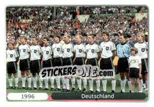 Sticker 1996 Deutschland - UEFA Euro Poland-Ukraine 2012. Deutschland edition n. 531 - Panini