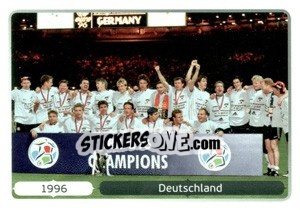 Sticker 1996 Deutschland - UEFA Euro Poland-Ukraine 2012. Deutschland edition - Panini