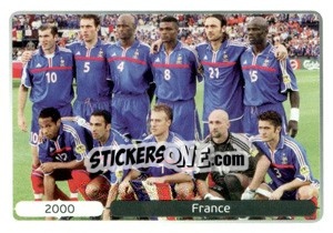 Sticker 2000 France - UEFA Euro Poland-Ukraine 2012. Deutschland edition - Panini